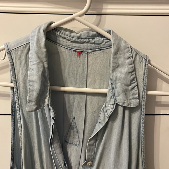 Jean button down dress - Picture 2 of 3